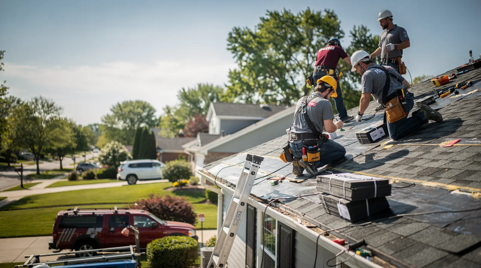Roof Repair in Clive, IA around you